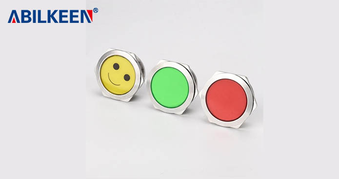 Large Aperture Push Button Switch
